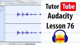 Audacity Tutorial - Lesson 76 - Studio Fade Out