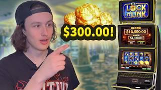 We Put $300 Into The Eureka Reel Blast Slot Machine!