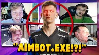 CS Pros React To HEADSHOT KING B1T Plays