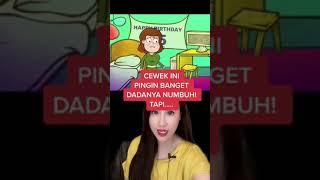 CEWEK INI PINGIN BANGET BUAH DADANYA BESAR!!! TAPI… | TikTok Cheryl Antoinette #Shorts