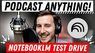 Transform Any Text into a Professional Podcast | NotebookLM Tutorial