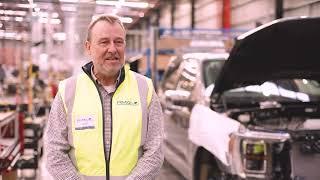 Introducing Ford F-150 re-manufacturing facility | Interview Trevor Negus