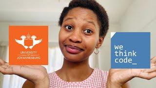 MY EXPERIENCE AT UNIVERSITY OF JOHANNESBURG VS WETHINKCODE