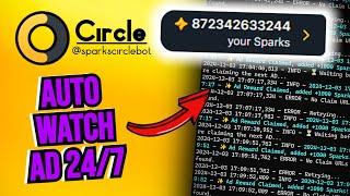 Automatically Watch UNLIMITED AD in Circle BOT!