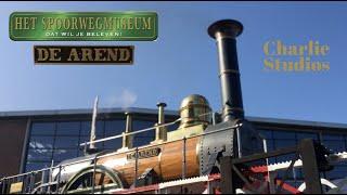 The Dutch Railway Museum - De Arend under Steam [Sound and Music]