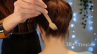 ASMR Best nape moments #2 Asmr massage for sleep | parting, scratching and more - no talking