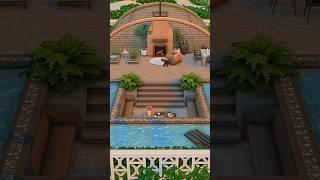 Roof idea #sims4 #thesims4 #simstok #ts4 #sims #thesims #simsbuild#sims4tips #sims4tutorial