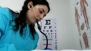 ASMR| Full Head/Body Physical Examination (Soft Spoken Home Medical Exam)
