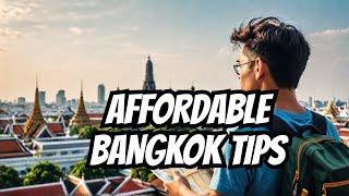 Bangkok Uncovered: The Ultimate Budget Guide to Eco-Friendly Adventures & Hidden Gems!