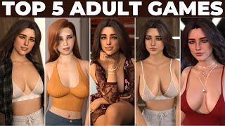 Top 5 Adult Games  || MOM & SON , CHEATING , NTR  || All Type High Graphics Adult Games Of 2024