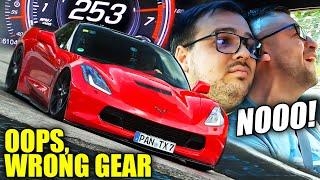 I MISSHIFTED a CORVETTE C7  // Nürburgring