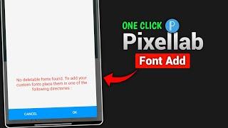 Pixellab Me Font Kaise Add Kare | How To Add Fonts In Pixellab 2024