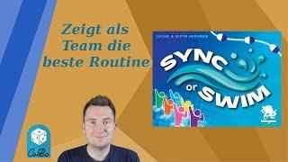 Sync or Swim - Wie schnell schafft ihr die perfekte Kür - ein rasantes Kartenspiel - Regeln & Review