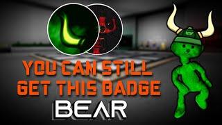 How are Players Getting this BADGE? | BEAR (Alpha) Roblox