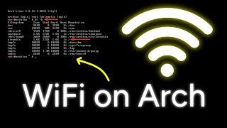 Connect to WiFi on Arch Linux Installer (archiso)