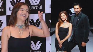 #rubinadilaik and #abhinavshukla attends the Wacoal Fashion Show in Bandra