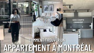 COMMENT TROUVER UN LOGEMENT À MONTRÉAL ? Sans Travail, Sans Garant et Sans Compte Bancaire 