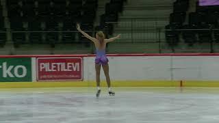 Eva Lotta Kiibus Tallinn Trophy 2017 Junior A free pr