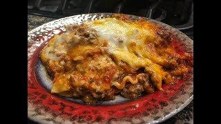 Four Cheese Lasagna by The Cajun Ninja