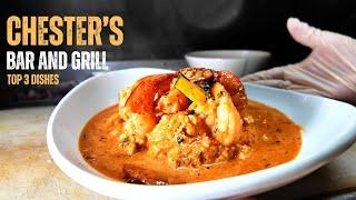 Where to Eat In Blue Ridge | Eating The Top 3 Dishes at Chester's Bar and Grill | Georgia Foodies