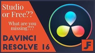 Davinci Resolve Studio vs Free - What do you need - with Davinci Resolve Free Download link