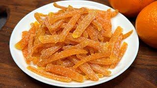 Perfect Homemade Candied Orange Peels Recipe : Ideal for Christmas