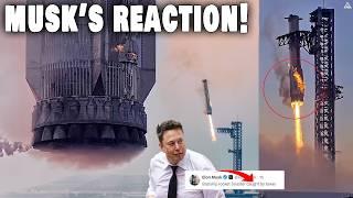 Elon Musk just declared this after Starship's fifth launch CACTH & Ship landing "EXPLOSION"