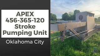 APEX 456-365-120 Stroke Pumping Unit Located in Oklahoma City