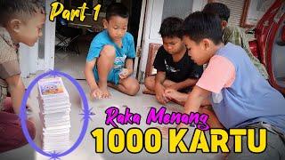 GILA ‼️ RAKA BISA MENANG 1000 KARTU - GIMANA CARANYA ⁉️ TANGAN RAKA BENER BENER SAKTI 