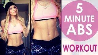 5 Minute Ab Workout to Pharrell Williams - "Marilyn Monroe" | Mandy Jiroux