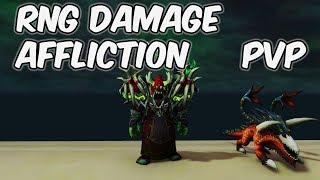 RNG DAMAGE - 8.0.1 Affliction Warlock PvP - WoW BFA