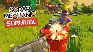 Скрап Механик Выживание. Часть 21 | Охота на Босса! (Scrap Mechanic Survival)