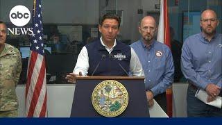 Hurricane Helene brought ‘historic storm surge,' Gov. DeSantis says