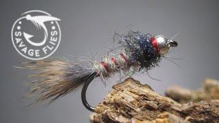 The Savage Squirrel - a fuzzy attractor nymph pattern