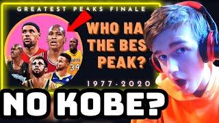 Teenager Reacts to Top 10 NBA Peaks Since 1977 (Thinking Basketball)