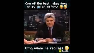 This happened to Jay Leno on live TV #wtf