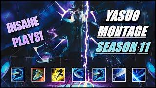 AD Yasuo Montage #14 - New Items Yasuo Montage - League Of Legends Best Yasuo Plays Season 11