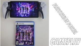 GOTHAM KNIGHTS PLAYSTATION PORTAL GAMEPLAY