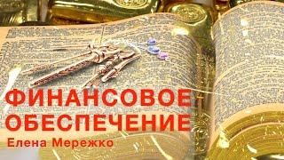 Финансовое обеспечение | Елена Мережко