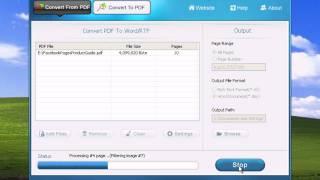 How to convert word/excel to pdf and convert pdf to word back?