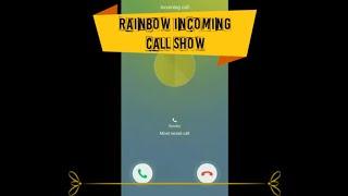 Samsung ONE UI Calling Rainbow (The Show)