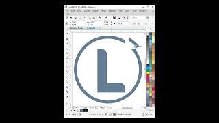 How To Make Professional L Logo | Nabeel Graphics | Graphics Desinger | Nabeel Graphics| #coreldraw