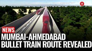 Mumbai Ahmedabad Bullet Train Route Revealed
