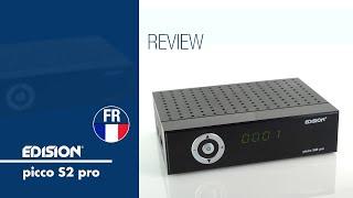 EDISION PICCO S2 pro Récepteur Satellite DVB-S2 H.265/HEVC | Multistream (FR)