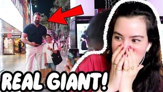 The Dutch Giant (2.18M/7'2") In Thailand REACTION!