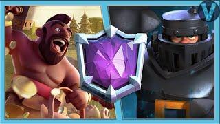 Strongest player with megaknight hog deck in the world / Clash Royale