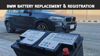 BMW Battery Replacement & Registration | X5 xDrive35i F15