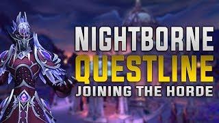Nightborne Questline | Voiceover | This is HOW the Nightborne Joins the Horde Forces! | SPOILERS!