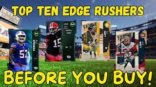 RANKING THE TOP 10 EDGE RUSHERS IN MADDEN 25 ULTIMATE TEAM