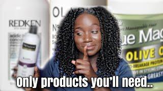 Get Longer, Stronger Hair With These Natural Hair Products|Best natural hair products!